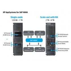 Масштабируемые конфигурации приложения HP AppSystems для SAP HANA